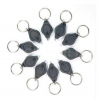 Photo for 10 X LED MINI MICRO KEYCHAIN KEY RING FLASH BRIGHT FLASHLIGHT