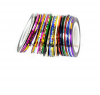 Photo for 30Pcs Mixed Colors Rolls Striping Tape Line Nail Art Tips Decoration Sticker From Y2B
