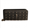 Photo for Women Punk Skull Studded Handbag Purse Wallet PU Leather Evening Bag Wristlet Handbag