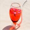 Photo for Vampire Wine Glass Vodka Shot Cup Whiskey Drinking Wineglass Mug Sucking