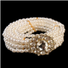 Photo for 2015 New Lady Style Chain Pearl Rhinestone Waist Belt Decoration