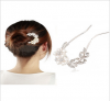 Photo for New Retro Lovely Flower Pattern Crystal Barrette Hair Clip Comb