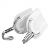 Photo for 6 pcs Plastic Hook Hanger Clasp with Double-face Adhesive for Home Office
