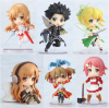 Photo for Sword Art Online Figure 6CM 6 pcs for 1 set Anime products Wholesale