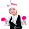 Photo for Cute Unisex Unicorn Handmade Crochet Knit Woolly Hat Earflap Hat
