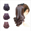 Photo for Hot Womens Hairpiece Wavy Curly Black Rope Tied Ponytail Hair Extensi