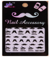 Photo for Creative Cute Beard Pattern DIY Nail Stickers