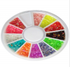 Photo for Decorative 12 Color Nail Art Jelly Drill Kit - Multicolored