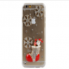 Photo for 3D Christmas Boots and Snowflakes Pattern Rhinestone Hard Case Cover for 4.7 Inch iPhone 6