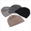 Photo for Unisex Knitted Warm Folded Sleeve Head Cap