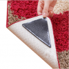 Photo for Non Slip Rug Grippers Pack of 8 Includes 8 Removable Tape Prevents Curled Corners Tacky Grip Polymer
