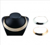 Photo for New Fashion Women Punk Gold Mirror Polishing Choker Necklace