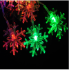 Photo for 5M 28LED Snowflake Shape String Light Festival Lamp Multi-Colored for Xmas Christmas Garden Party