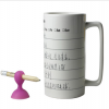 Photo for MUGKISS Notebook Daily Schedule Mug Ceramic Cup for Office Worker Student